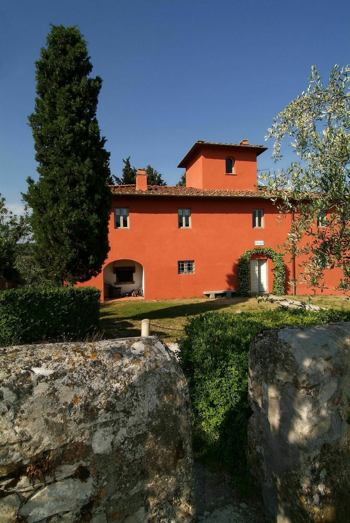Torre A Cona Wine Estate Hotel San Donato in Collina Luaran gambar