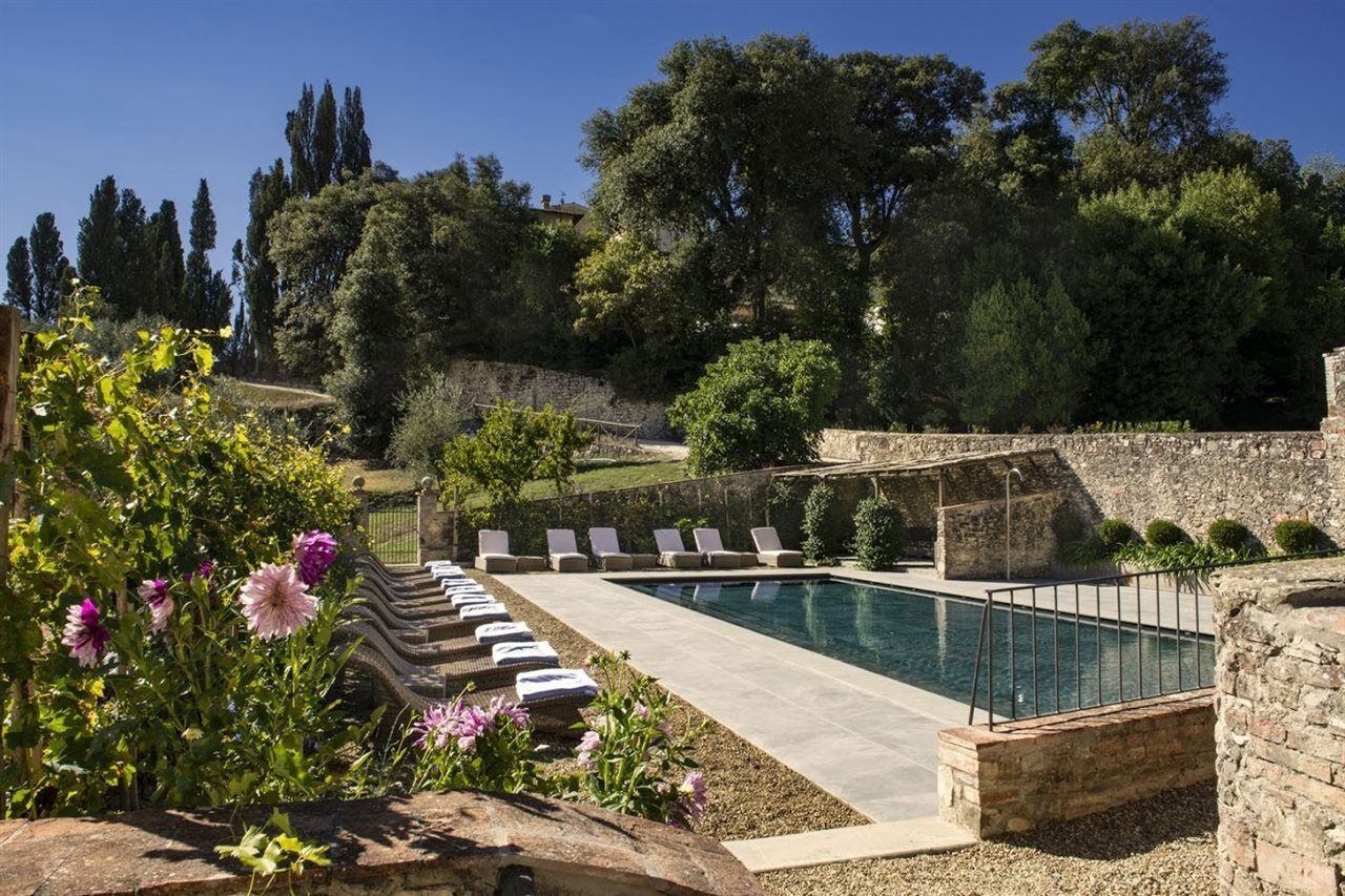 Torre A Cona Wine Estate Hotel San Donato in Collina Luaran gambar