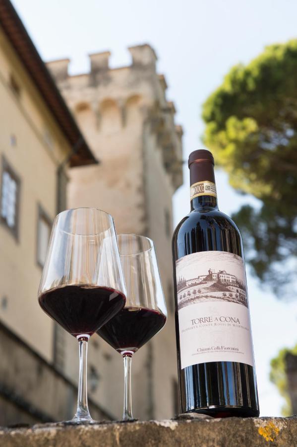 Torre A Cona Wine Estate Hotel San Donato in Collina Luaran gambar